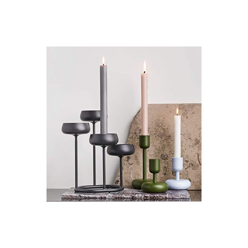 Iittala Nappula Candlestick 183 mm Moss Green
