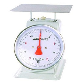 Crestware Heavy Duty Scale 6-Inch Dial Face, 2-Pound by 1/4-Ounce Scale