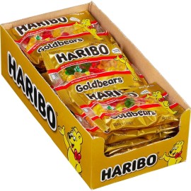 Haribo Goldbears Gummi Candy 2 oz Bags 24 ct