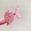 Mermaid Headpiece Pink Headbands for Girls Tail Head Bands Costume