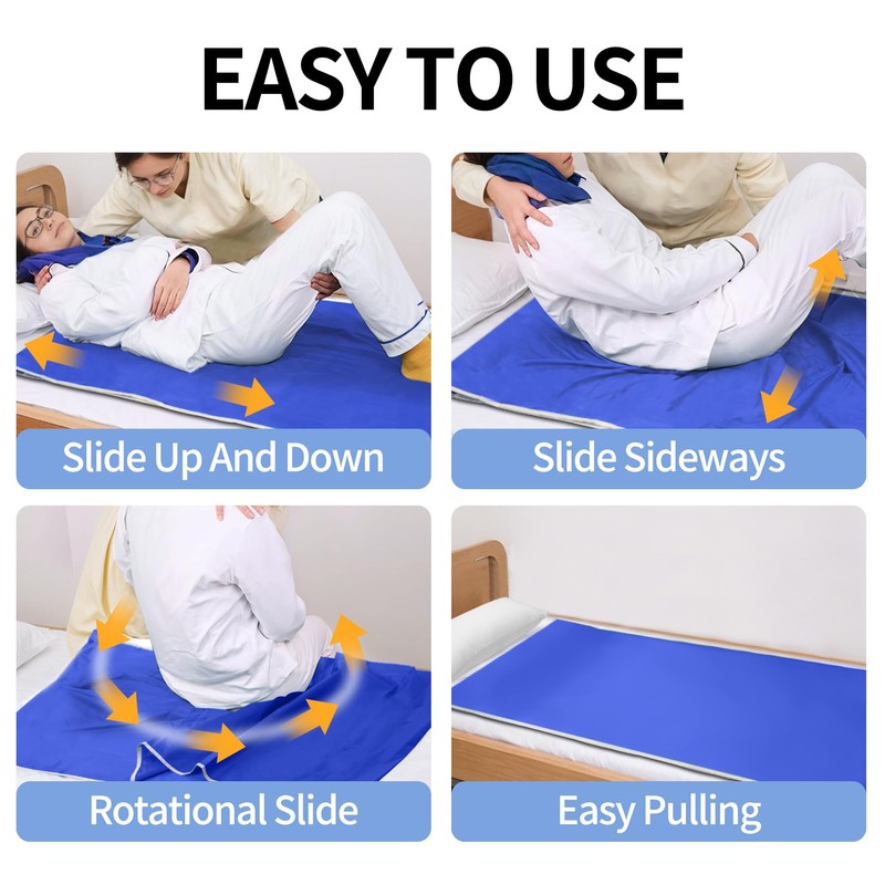BREENHILL Tubular Slide Sheet,Sliding Cloth for Bed Transfer/Patient Transfer, Sliding