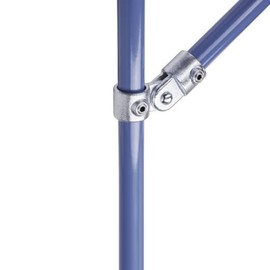 WITTKOWARE Pipe connector made of galvanised malleable cast iron, for pipe outer diameter 26.9 mm (¾ inches), moulding: T-joint with passage