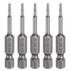 HARFINGTON 5pcs H4.0 Hex Head Drill Bit Wrench 4mm Metric