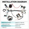 Complete Electrics Wiring Harness Kit for 4 Stroke ATV KLX