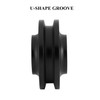 4Pcs Sliding Barn Door Wheel Heavy Duty Cabinet Window Pulley