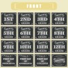 16 Pcs Back to School Signs 15 Grades First and