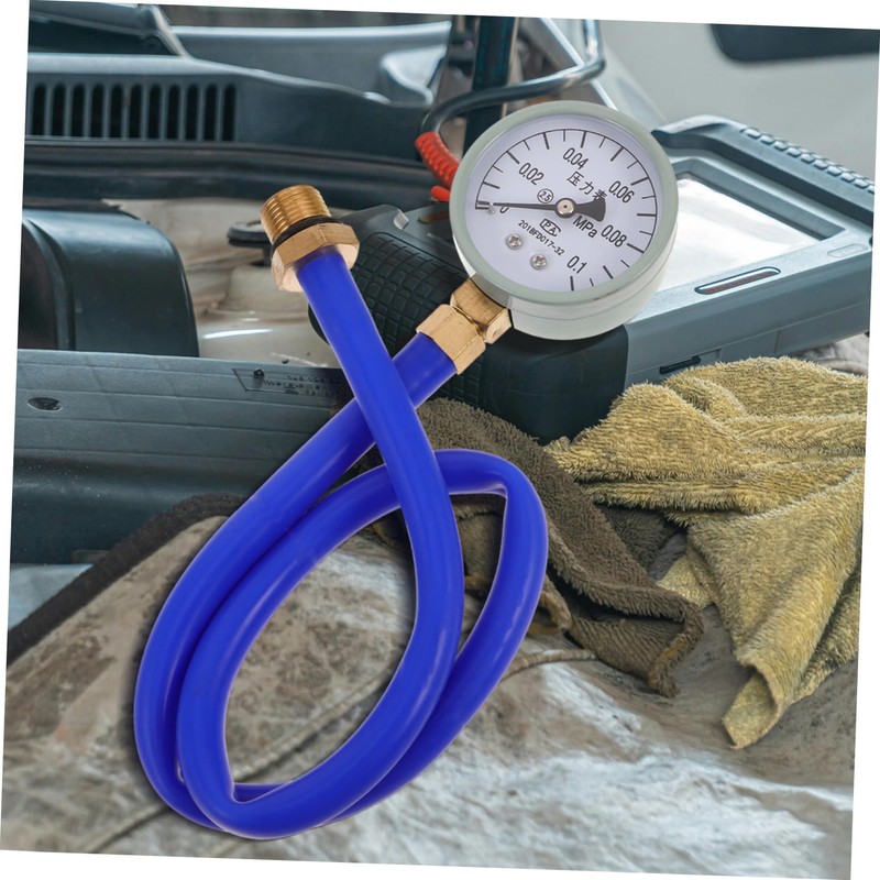 Mobestech Exhaust Pressure Gauge Kit Car Back Pressure Tester Automotive