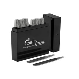 50 Metal Collar Stays for Men's Dress Shirts – 2 Sizes in Divided Box (24 x 2.2", 26 x 2.5")