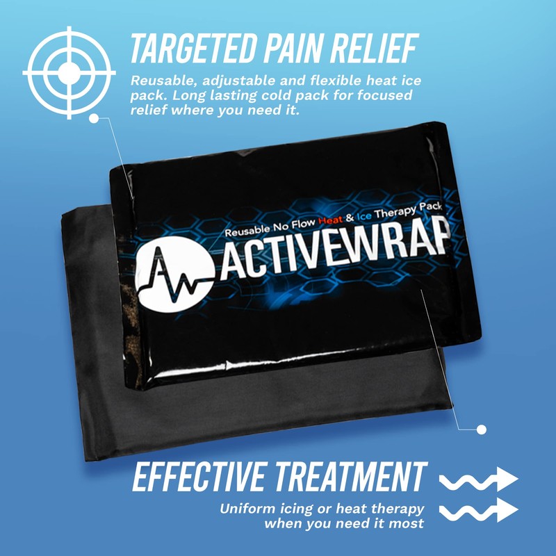 Activewrap Reusable Ice Packs for Injuries - Hot and Cold