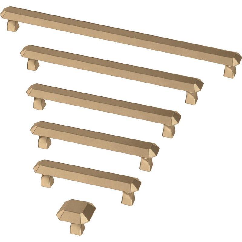 Franklin Brass Napier (1-Pack) Cabinet Knobs | Champagne Bronze Handles