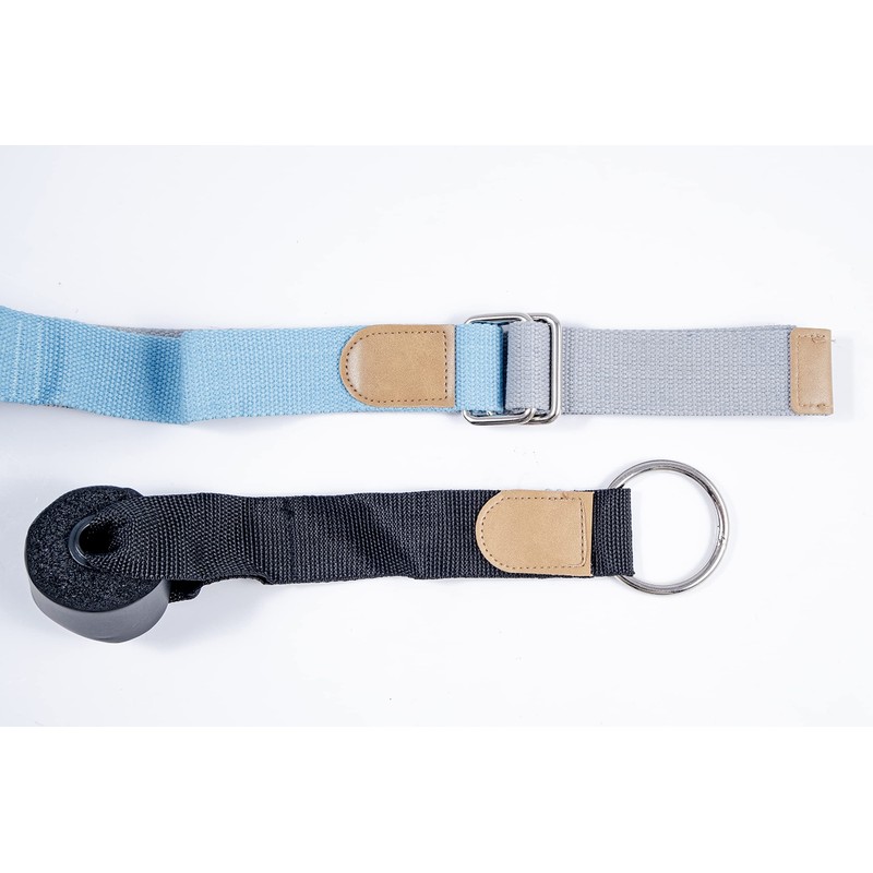 MuscleForge® Yoga Strap for Stretching, Leg Extender Yoga Strap with