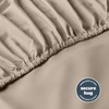 Silentnight Supersoft Natural Fitted Sheet - Cosy & Comfortable Delicate