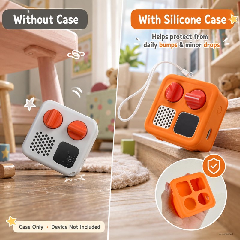 Againmore Silicone Case for Yoto Mini 2024, Kids Protective Cover