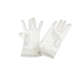Zac's Alter Ego Fancy Dress White Magician Gloves
