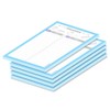 PRICARO Einkaufsliste Allerlei, magnetisch, hellblau, A6, 25 Blatt, 5 Stück