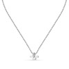 TRUSSARDI T-Logo Women's Necklace in Steel, Zircons - TJAXC14