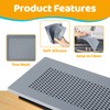 Orzbow Baby Proofing Soft Silicone Vent Cover for Home Wall/Ceiling/Floor