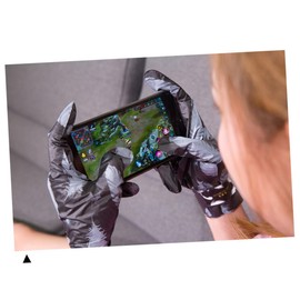 Mikinona Whitening Hand Mask Exfoliating Gloves Face Spa Volcanic Mud Cuticle Remover for Hands