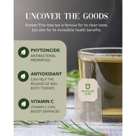 Organic Seasonal Pine Needle Tea (25 Count (Pack of 2))