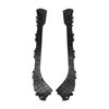 1 Pair Rear Bumper Bracket 5257647020 Shockproof Black Left and