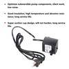 Submersible Pump, Mini Water Fountain Pump for Pond Fountain Aquariums