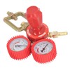 Acetylene Pressure Reducer 8mm Inlet Port Dual Display Shockproof Acetylene