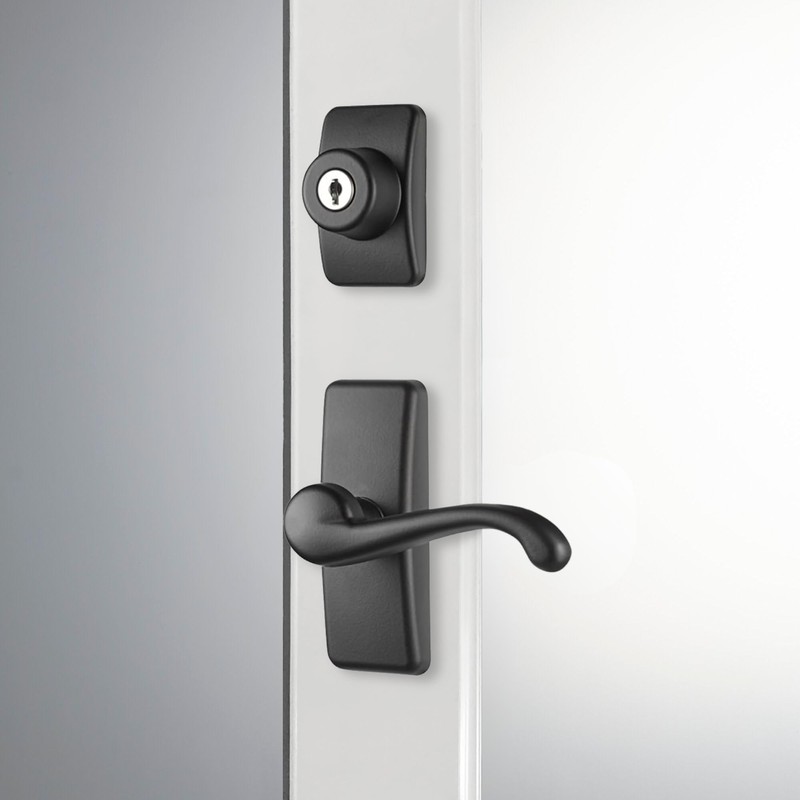 Ideal Security GL Door Lever Set with Keyed Deadbolt Lock