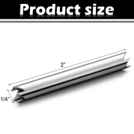 Blulu 3 Pcs Single Screw Extractor 1/4" Broken Extractor Screw Remover