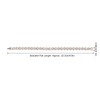 Titanium Steel Magnetic Bracelet Adjustable Length Women Jewelry Gift for