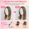 Hair Toppers For Women,16"Toppers Hair Pieces For Women