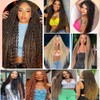 Goddess Box Braids Crochet Hair 14inch 112 Stands Boho Crochet