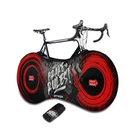 1000 Miglia Bike Cover, Fahrradschutzhülle für den Transport und die Aufbewahrung in Innenräume, schützt Fahrräder, Fahrgasträume, Böden, Wände vor Schmutz, Universal für alle Fahrräder