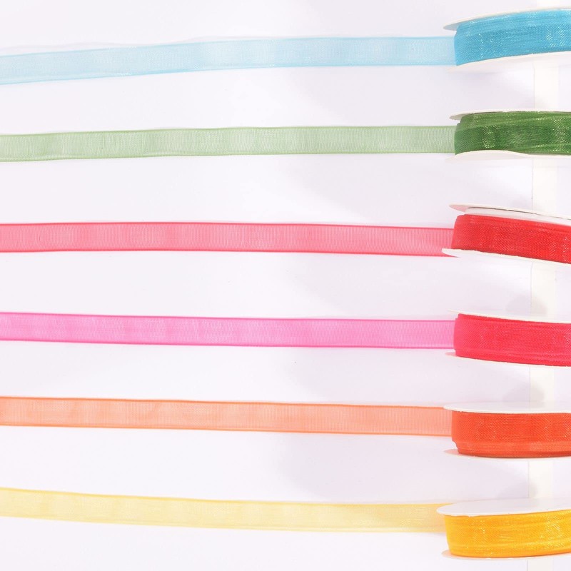 Vaessen Creative Organza Set 6 Colours 6 mm x 2