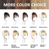 LEEONS Clip on Bangs for Women - Wispy Bangs Hair