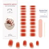 Boloshine 20Pcs Gel Nail Stickers, Semi Cured Gel Nail Strips