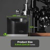 IKAPE Espresso Knock Box for Coffee Grounds, Barista Tool Enhanced