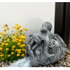 Teaeeno Real Octopus Sculpture Gutter Downspout Extension Decoration,Gutter Downspout Decorative,Downspout