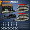 Nilight 2PCS 70 Inch Emergency Strobe Light Strip 1125 LED