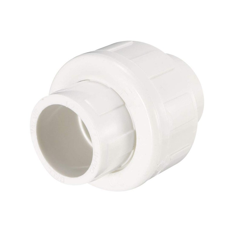 sourcing map 20mm Slip x 20mm Slip Metric PVC Pipe