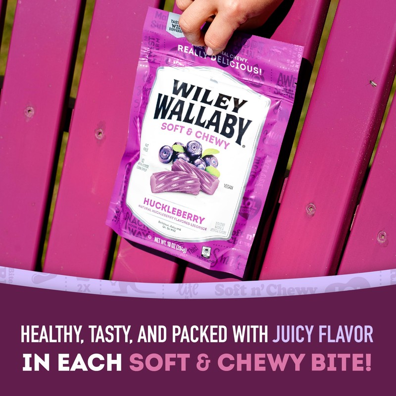 Wiley Wallaby Licorice 10 Ounce Classic Gourmet Soft & Chewy