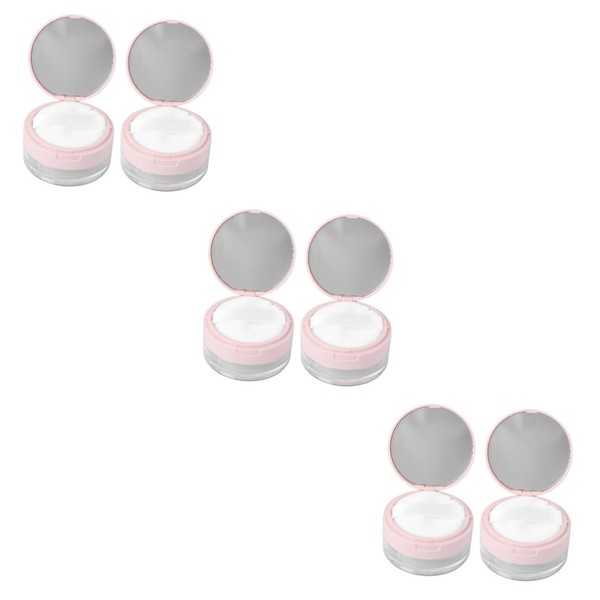 Beavorty Sets Loose Powder Box Elastic Denser Mesh Portable Makeup