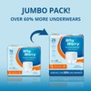 WhyWorry Incontinence Underwear for Women and Men, Disposable Adult Pull