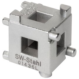 Sw-Stahl Bremskolbenrückdrehwürfel with 6 different profiles 01436L