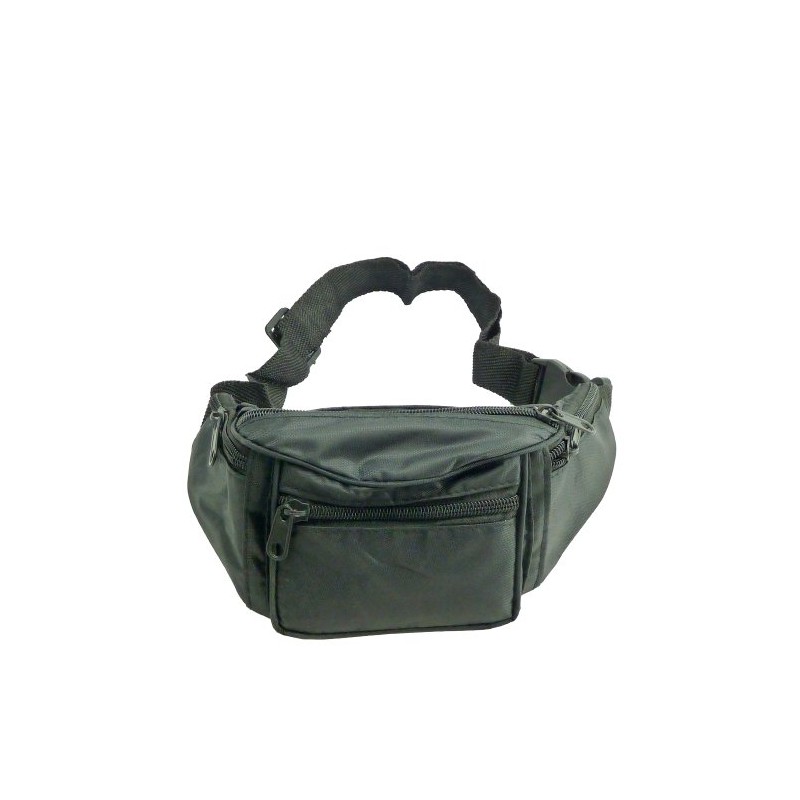 Travel Bum Bag - Adjustable Waist Bag With Zipped Pockets
