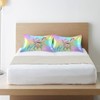 Blueangle Rainbow Unicorn Satin Pillowcase for Hair and Skin Silk