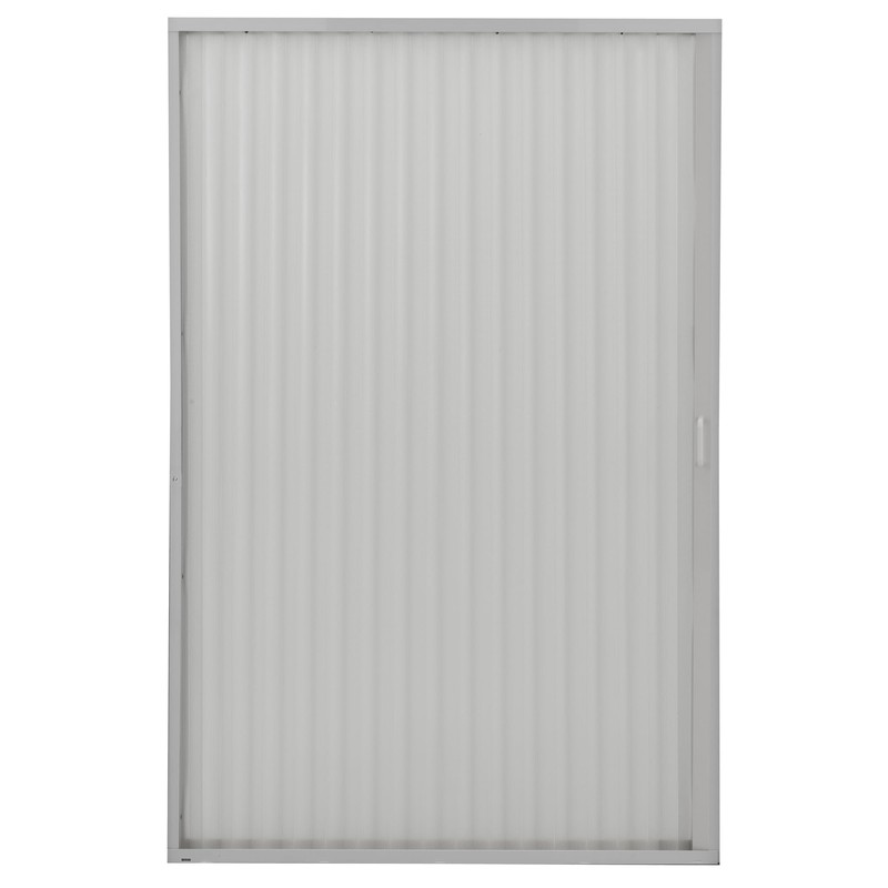 RecPro RV Pleated Folding Shower Door and Frame | Sliding,