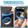 Kitchen Tape Dispenser for Labeling, Fits 0.94" Painter's Tape (3"