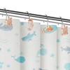 WEWIVODA Seashell Shower Curtain Hooks, 12Pcs Decorative Anti-Rust Shower Hooks,