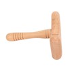 Wooden Gua Sha Tool Portable Rounded Edges Wood Scraping Massage