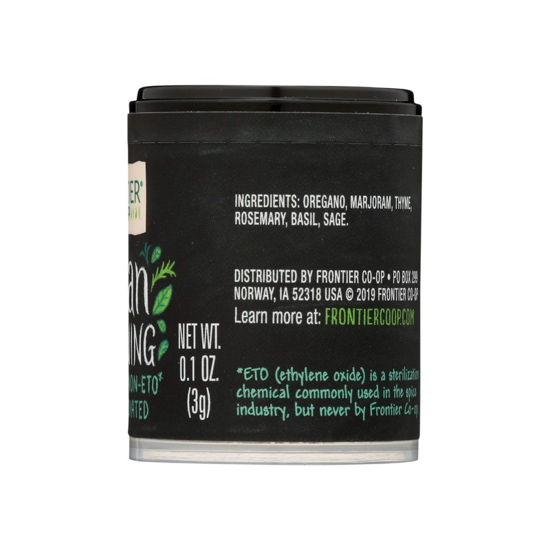 Frontier, Italian Seasoning, 0.1 Ounce